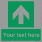 SV6288: Safe condition Custom arrow up sign
