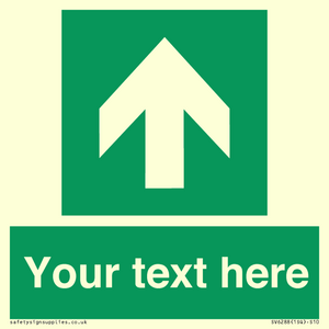 SV6288: Safe condition Custom arrow up sign