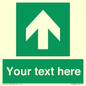SV6288: Safe condition Custom arrow up sign