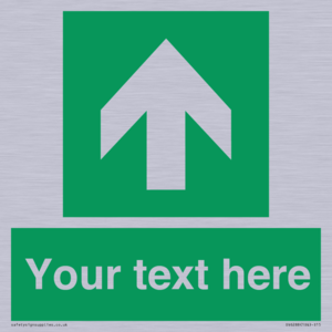 SV6288: Safe condition Custom arrow up sign