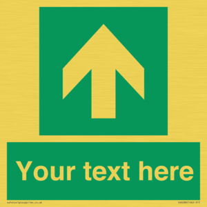SV6288: Safe condition Custom arrow up sign