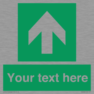 SV6288: Safe condition Custom arrow up sign