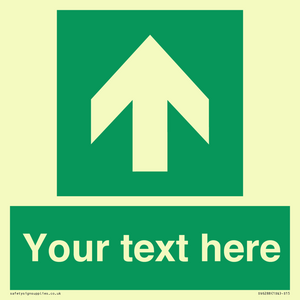 SV6288: Safe condition Custom arrow up sign