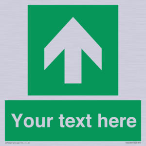 SV6288: Safe condition Custom arrow up sign