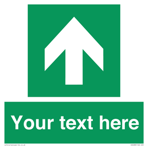 SV6288: Safe condition Custom arrow up sign