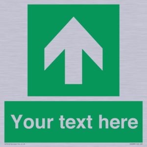 SV6288: Safe condition Custom arrow up sign