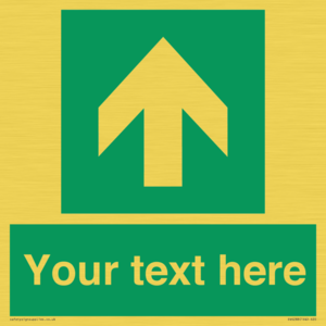SV6288: Safe condition Custom arrow up sign
