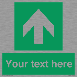SV6288: Safe condition Custom arrow up sign