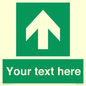 SV6288: Safe condition Custom arrow up sign