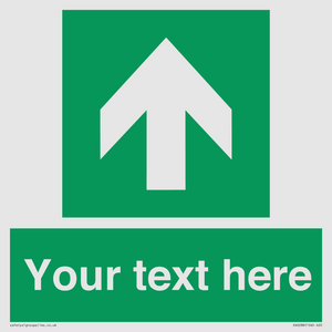 SV6288: Safe condition Custom arrow up sign