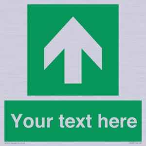 SV6288: Safe condition Custom arrow up sign