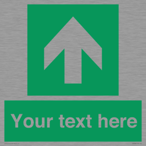 SV6288: Safe condition Custom arrow up sign