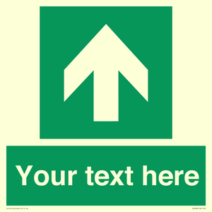 SV6288: Safe condition Custom arrow up sign