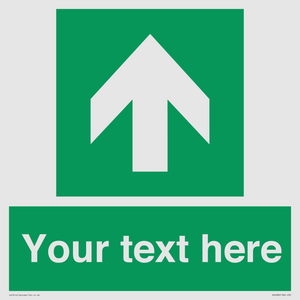 SV6288: Safe condition Custom arrow up sign
