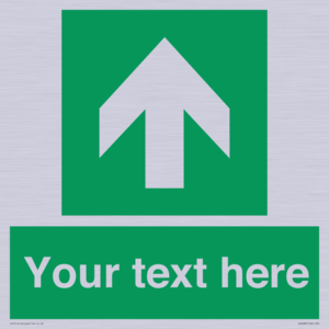 SV6288: Safe condition Custom arrow up sign
