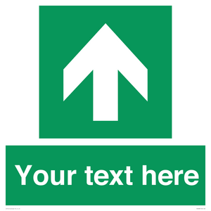 SV6288: Safe condition Custom arrow up sign