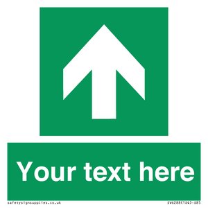 SV6288: Safe condition Custom arrow up sign