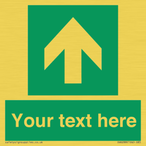 SV6288: Safe condition Custom arrow up sign
