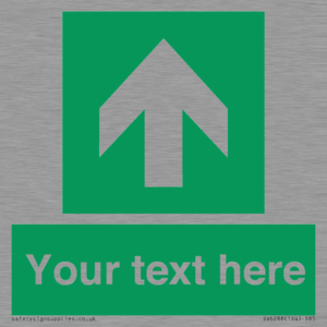SV6288: Safe condition Custom arrow up sign