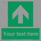SV6288: Safe condition Custom arrow up sign