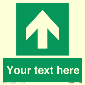 SV6288: Safe condition Custom arrow up sign