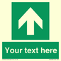 SV6288: Safe condition Custom arrow up sign