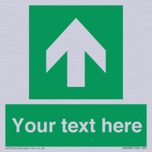 SV6288: Safe condition Custom arrow up sign