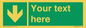 SV6290: Safe condition Custom arrow down sign