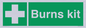 SV7191: Burns kit