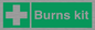 SV7191: Burns kit