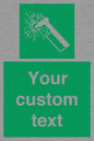 SV7209: Custom sign safe condition emergency hammer