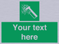 SV7209: Custom sign safe condition emergency hammer