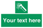 SV7209: Custom sign safe condition emergency hammer