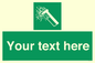 SV7209: Custom sign safe condition emergency hammer