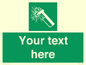 SV7209: Custom sign safe condition emergency hammer