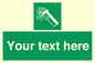 SV7209: Custom sign safe condition emergency hammer