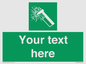 SV7209: Custom sign safe condition emergency hammer