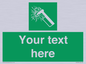 SV7209: Custom sign safe condition emergency hammer