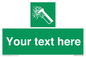 SV7209: Custom sign safe condition emergency hammer