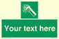 SV7209: Custom sign safe condition emergency hammer