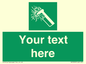 SV7209: Custom sign safe condition emergency hammer