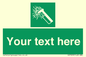 SV7209: Custom sign safe condition emergency hammer