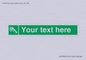 SV7209: Custom sign safe condition emergency hammer