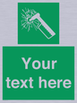 SV7209: Custom sign safe condition emergency hammer