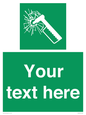 SV7209: Custom sign safe condition emergency hammer