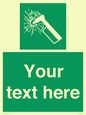 SV7209: Custom sign safe condition emergency hammer