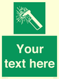 SV7209: Custom sign safe condition emergency hammer
