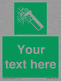 SV7209: Custom sign safe condition emergency hammer