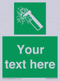 SV7209: Custom sign safe condition emergency hammer