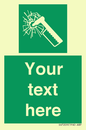 SV7209: Custom sign safe condition emergency hammer